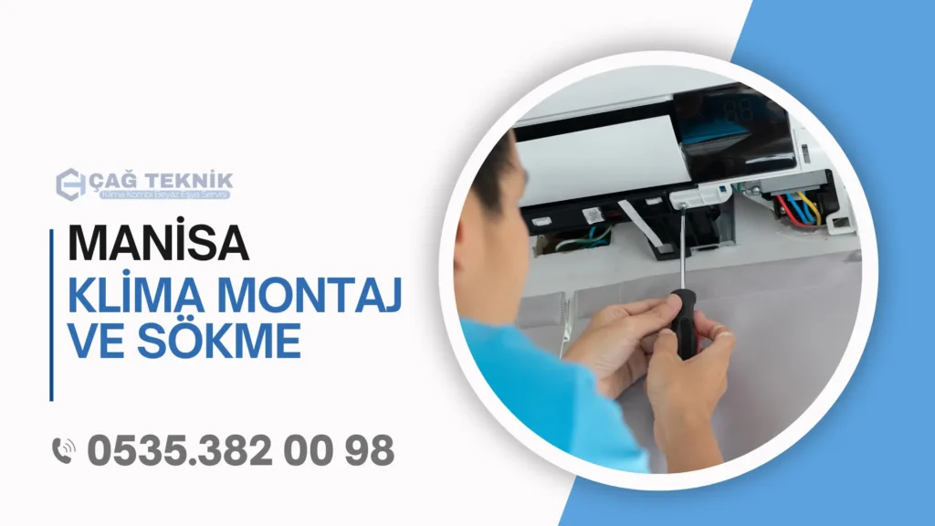 manisa klima montaj ve sökme